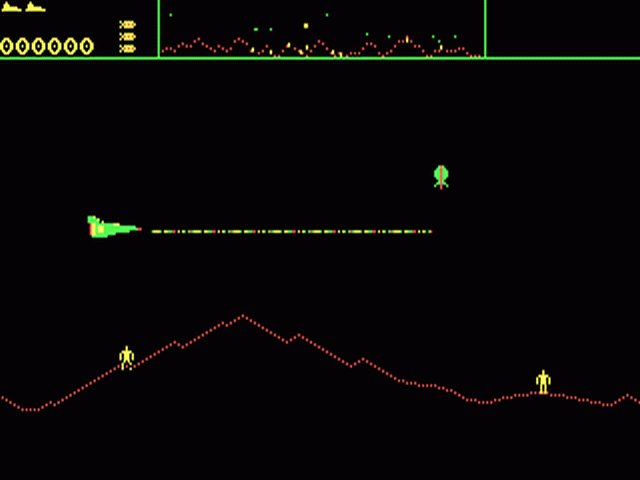 Gameplay of Defender (1983)