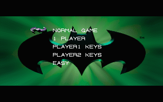 Title screen of Batman Forever