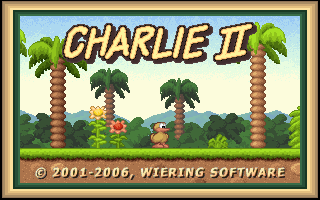 Title screen of Charlie II