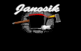 Title screen of Janosik