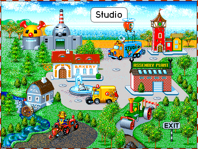 Gameplay of Richard Scarry's How Things Work in Busytown