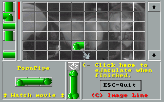 Title screen of PornPipe