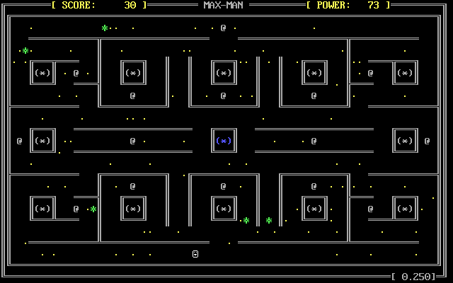 Gameplay of MaxMan
