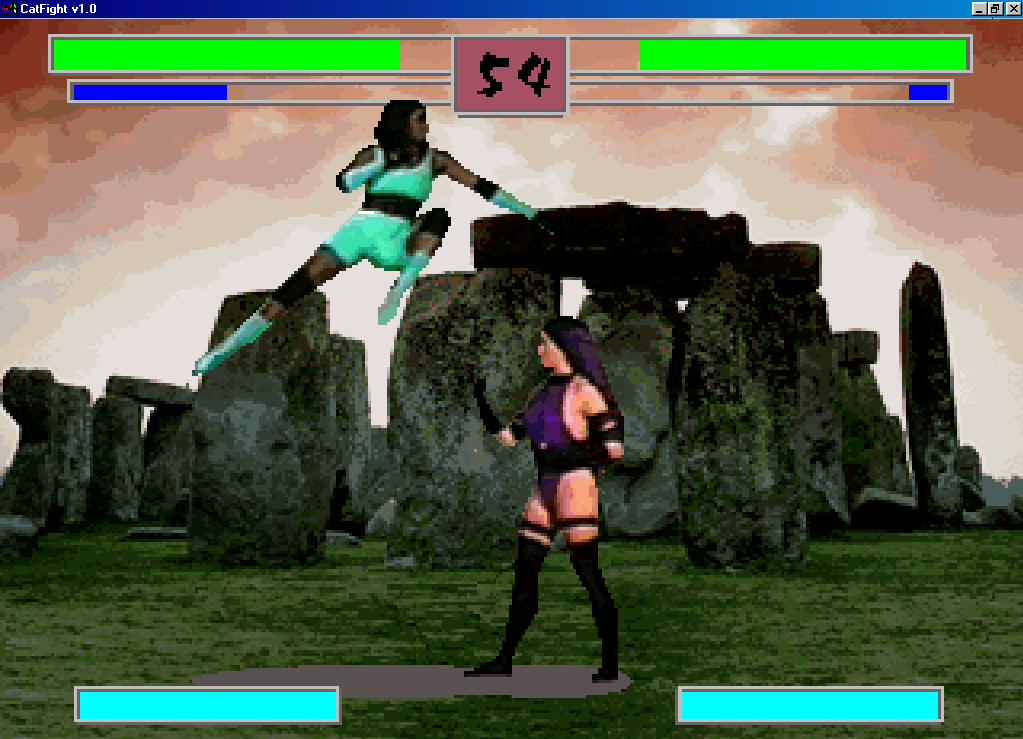 Gameplay of CatFight: The Ultimate Female Fighting Game