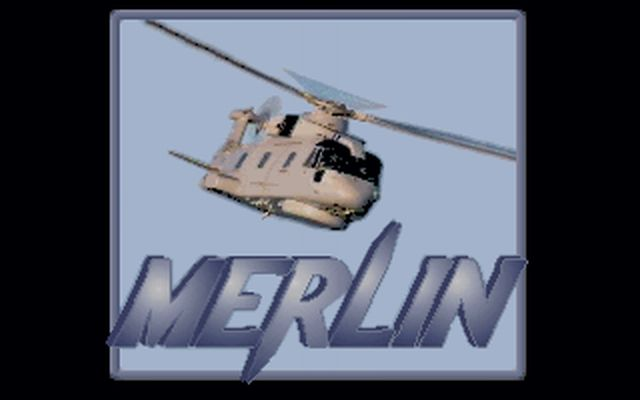 Title screen of Merlin Challenge
