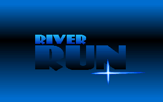 Title screen of River Run