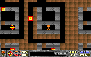 Gameplay of Boulderoid
