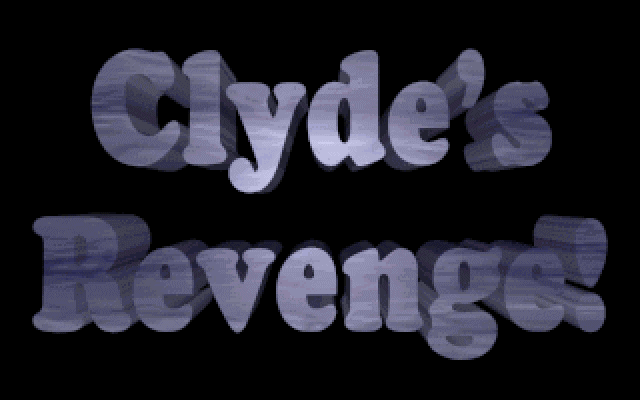 Title screen of Clyde's Revenge