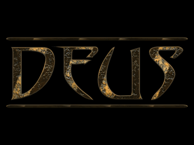 Title screen of Deus