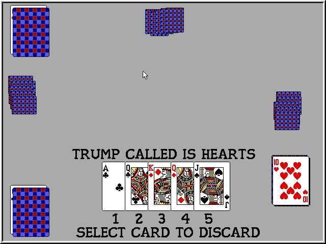 Gameplay of Euchre (1996)