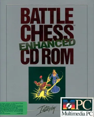 Box front of Battle Chess: Enhanced CD-ROM, United States