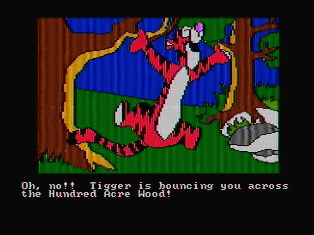 Gameplay of Winnie the Pooh in the Hundred Acre Wood
