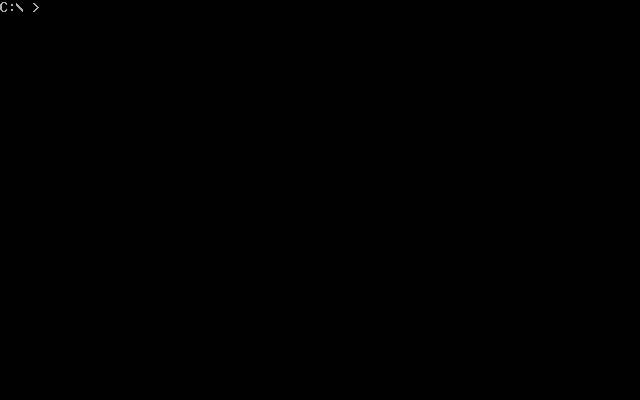 Title screen of CRAZYDOS