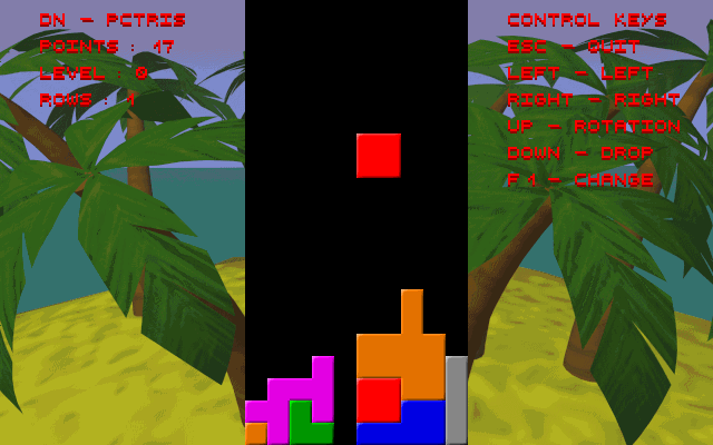 Gameplay of PCTris