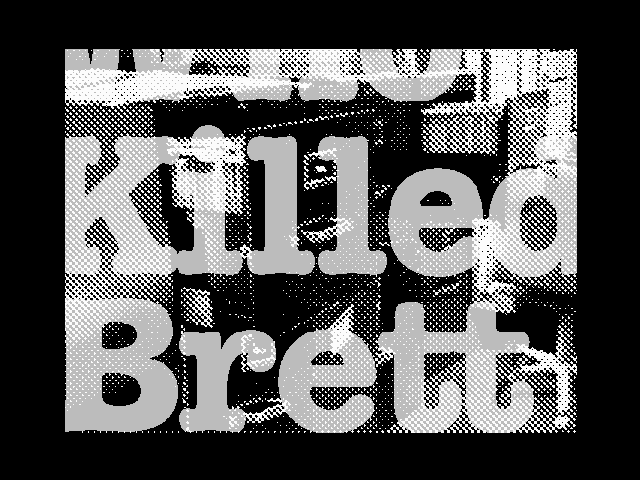 Title screen of Who Killed Brett Penance?: The Environmental Surfer