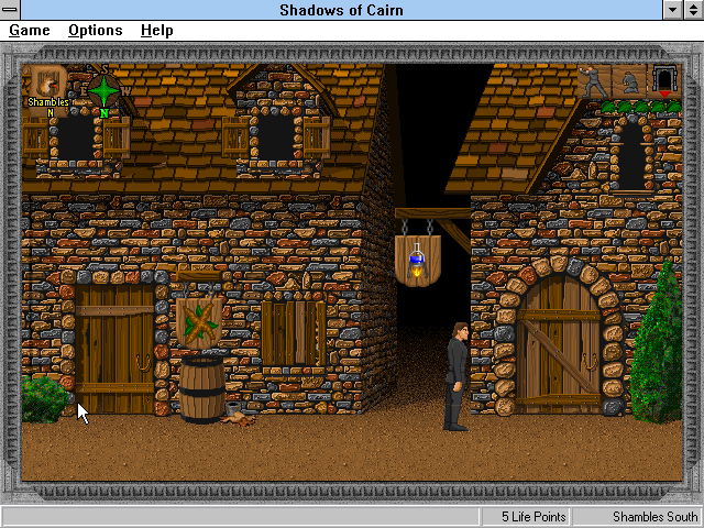 Gameplay of Shadows of Cairn