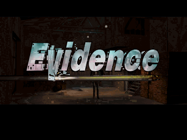 Title screen of Evidence: The Last Report