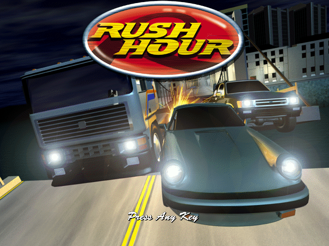 Title screen of Speedster