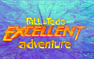Title screen of Bill & Ted's Excellent Adventure