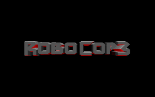 Title screen of RoboCop 3