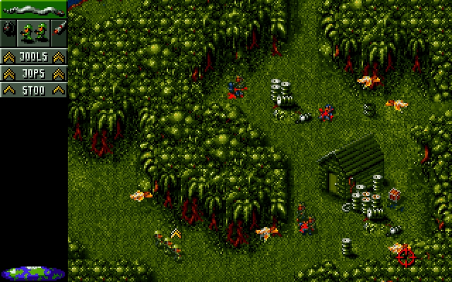 Gameplay of Cannon Fodder 2