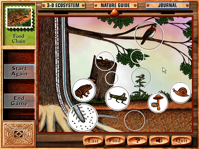 Gameplay of One Small Square: Backyard