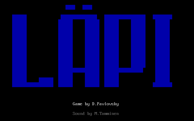 Title screen of Lapi