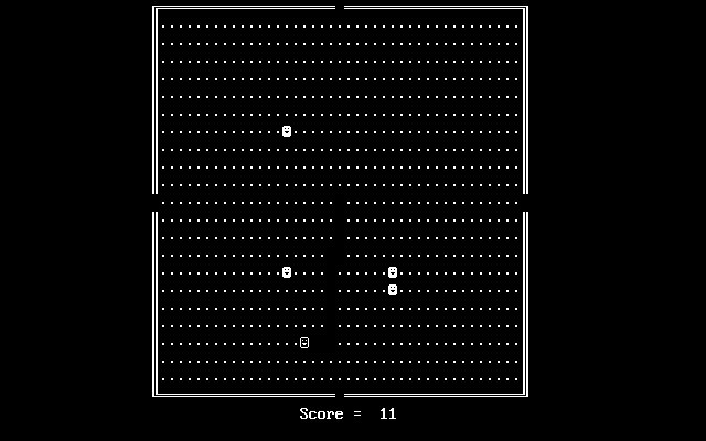Gameplay of Gobble Man (1982)