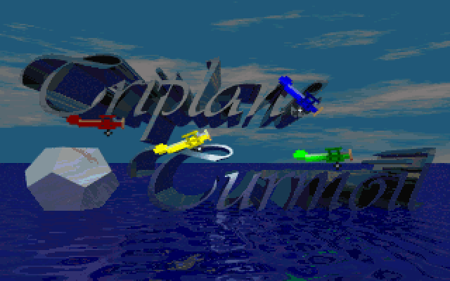 Title screen of Triplane Turmoil