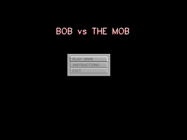 Box front of Bob vs the Mob