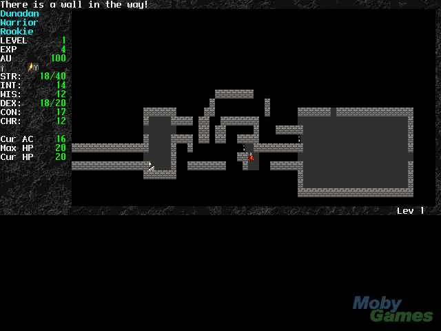 Gameplay of Angband