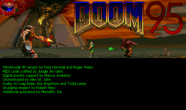 Title screen of DOOM