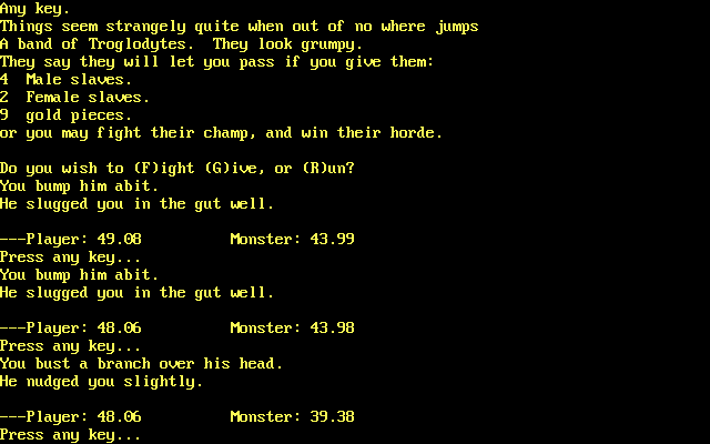 Gameplay of Braminar