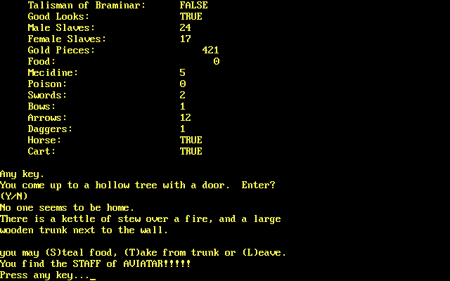 Gameplay of Braminar