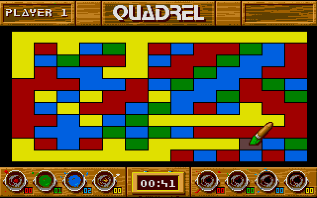 Gameplay of Quadrel