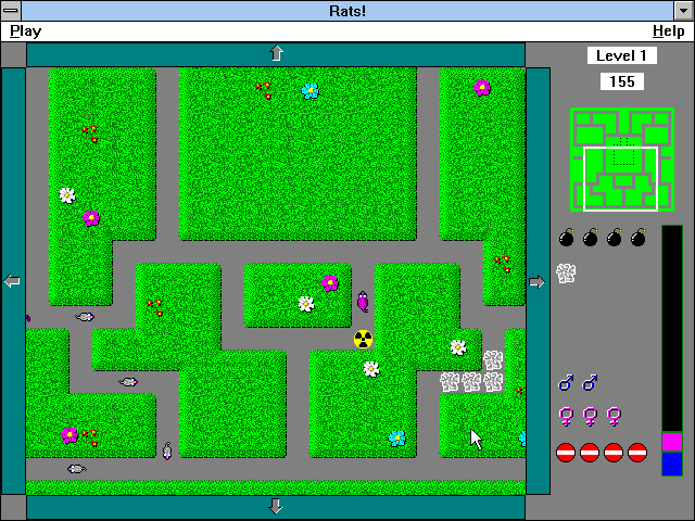 Gameplay of Rats!