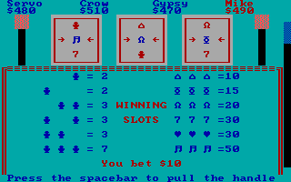 Gameplay of Casino Games