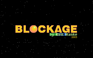 Title screen of Blockage
