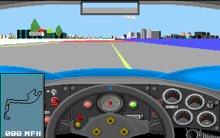 Gameplay of Mario Andretti's Racing Challenge