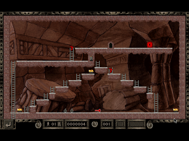 Gameplay of Lode Runner: the Legend Returns