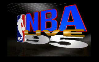 Title screen of NBA Live 95