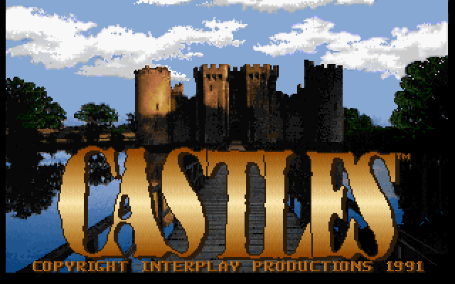 Title screen of Castles