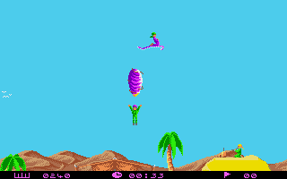 Gameplay of Paragliding