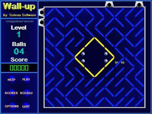 Gameplay of Wall-Up
