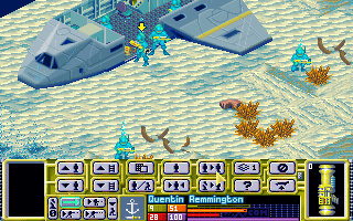 Gameplay of X-COM: Terror from the Deep