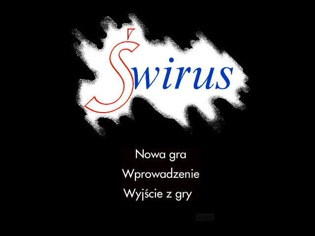 Title screen of Świrus