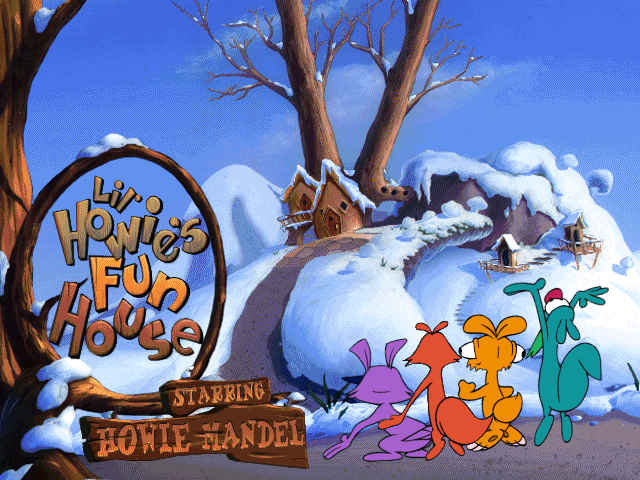 Title screen of Great Reading Adventure