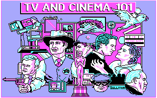 Title screen of TV and Cinema 101: Trivia from Talkies to Trekkies