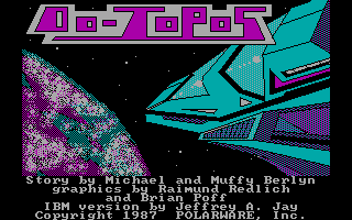 Title screen of Oo-Topos