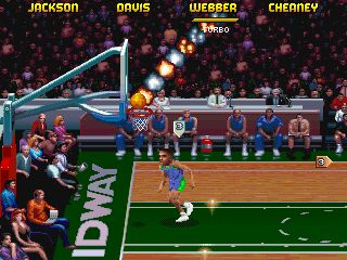 Gameplay of NBA Jam Tournament Edition